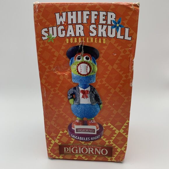 Wisconsin Timber Rattlers Bobblehead Whiffer Sugar Skull 2020 Cascabeles Night - Picture 11 of 16